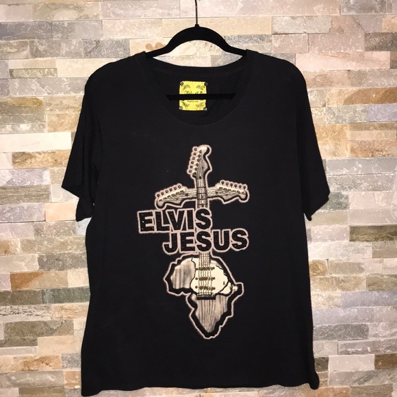 Elvis Jesus T-shirts size xxl - Picture 1 of 8